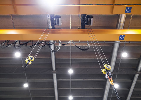 Konecranes crane in a factory