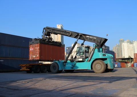 KONECRANES LIFT TRUCKS IMPRESS IN HONG KONG_image