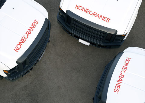 Konecranes service vehicles