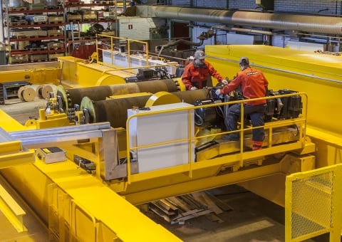 Overhead crane modernization