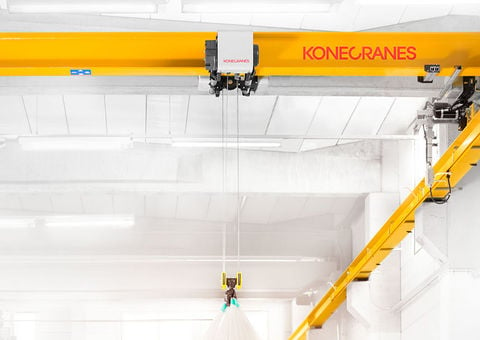 尤文图斯官方区域合作伙伴Konecranes CXT UNO高架起重机